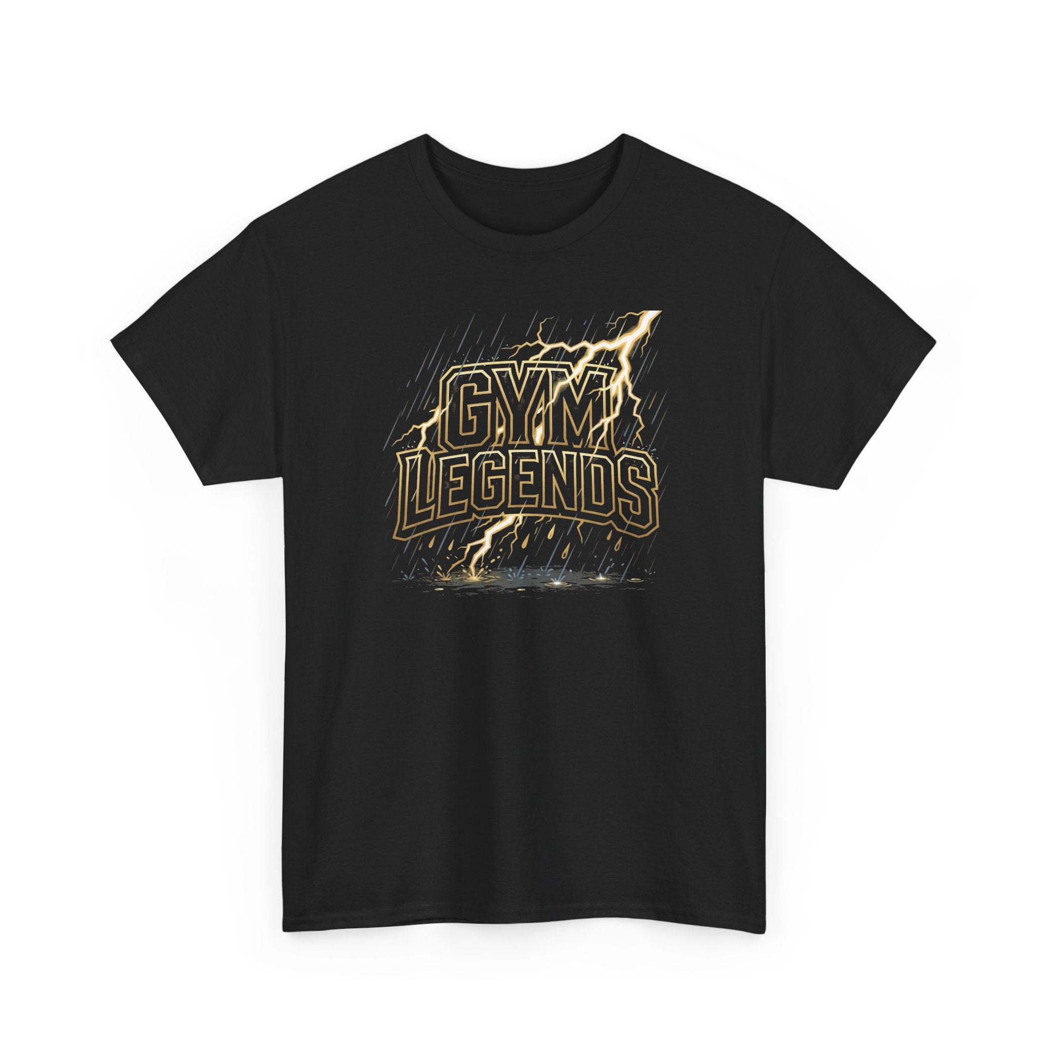 Gym Legends T‑Shirt — Retro Flame Athletic Tee
