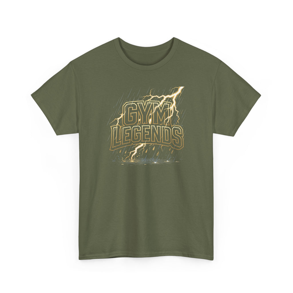 Gym Legends T‑Shirt — Retro Flame Athletic Tee