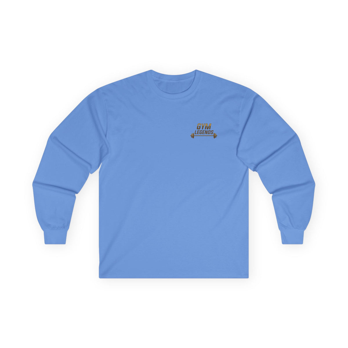 Gym Legends Long Sleeve Tee — Minimal Fitness Logo Shirt