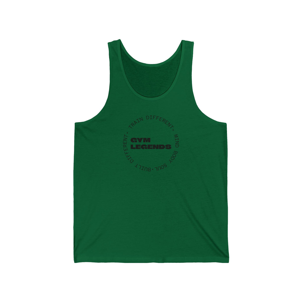 Gym Legends Tank Top — 'Gym Legends' Minimal Fitness Workout Tank