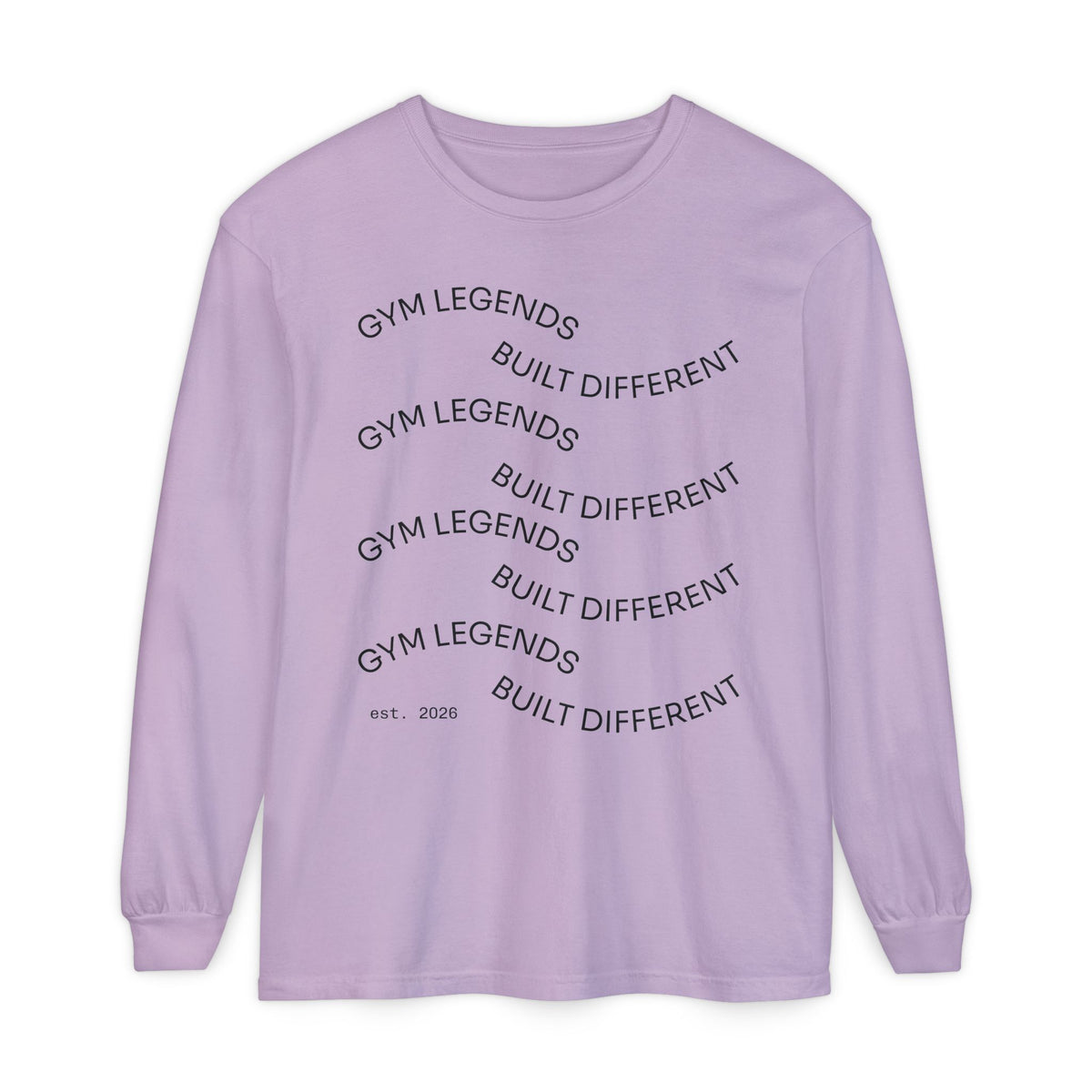 Gym Legends "Built Different" Long Sleeve Tee