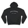 Gym Legends Hoodie — "Built Different" Athletic Pullover