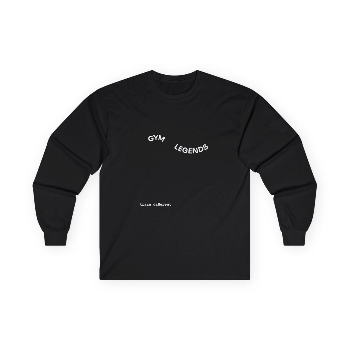 Gym Legends Long Sleeve Tee — Minimal Fitness Graphic