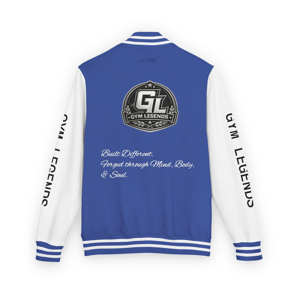 Gym Legends Varsity Jacket — Built Different Edition