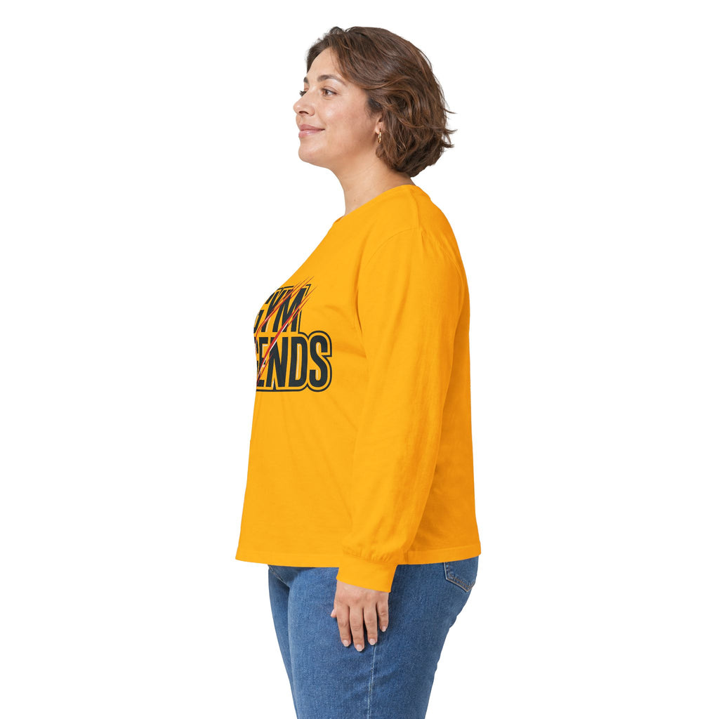 Gym Legends Long Sleeve Tee — Athletic Fitness Workout Shirt