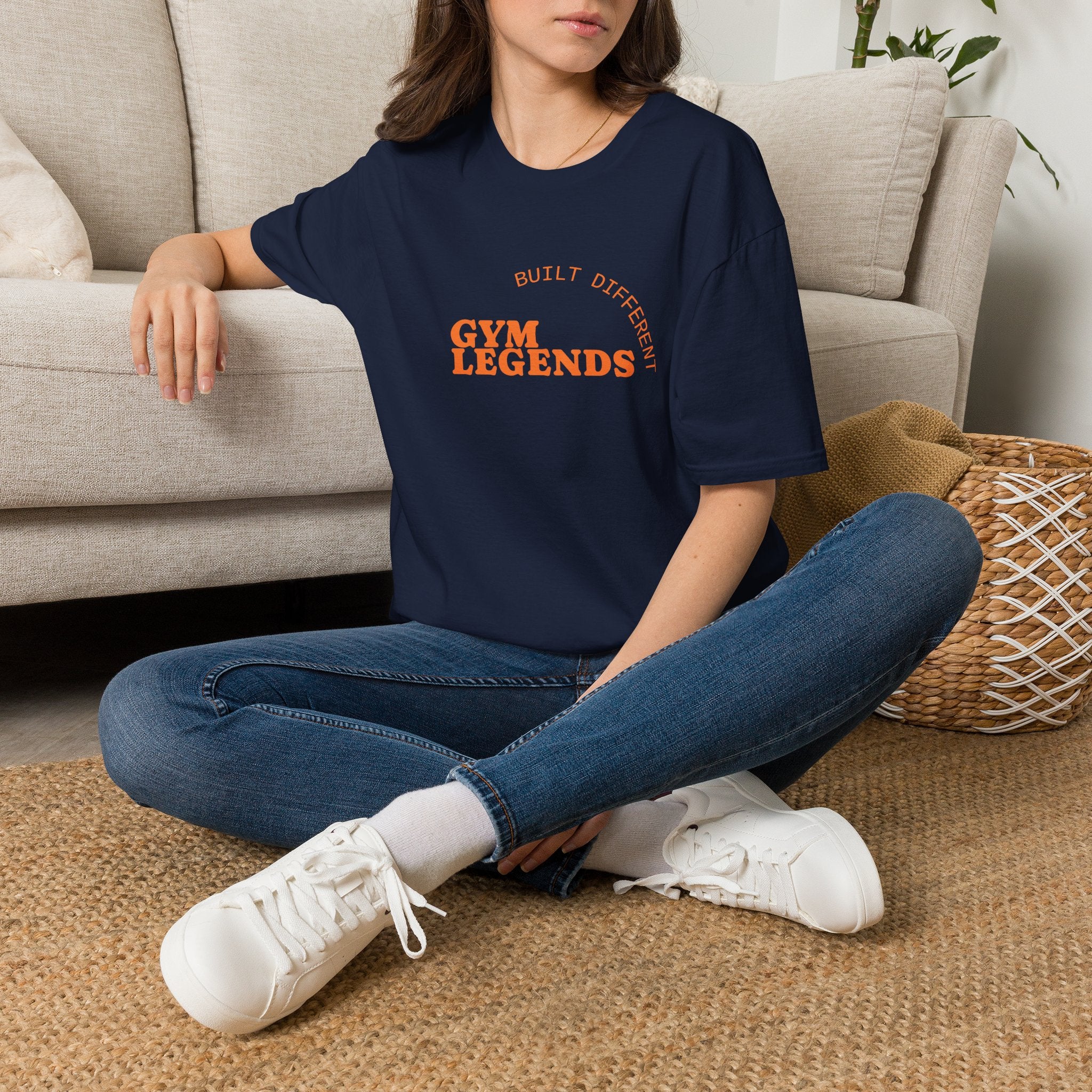 Gym Legends T‑Shirt — Built Different Athletic Workout Tee