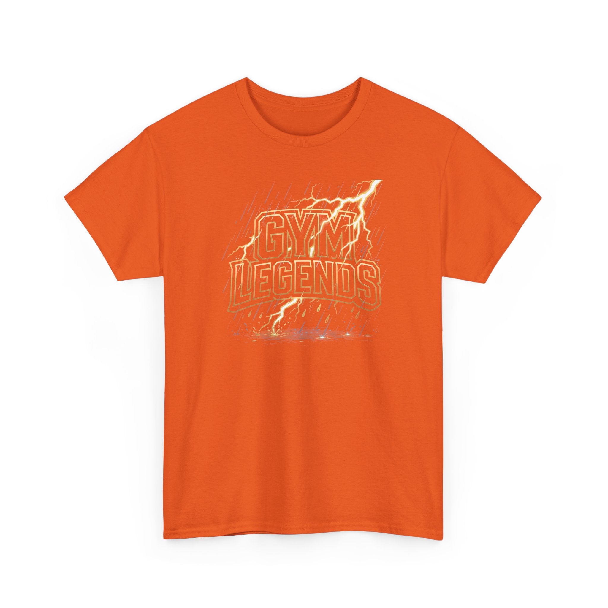 Gym Legends T‑Shirt — Retro Flame Athletic Tee