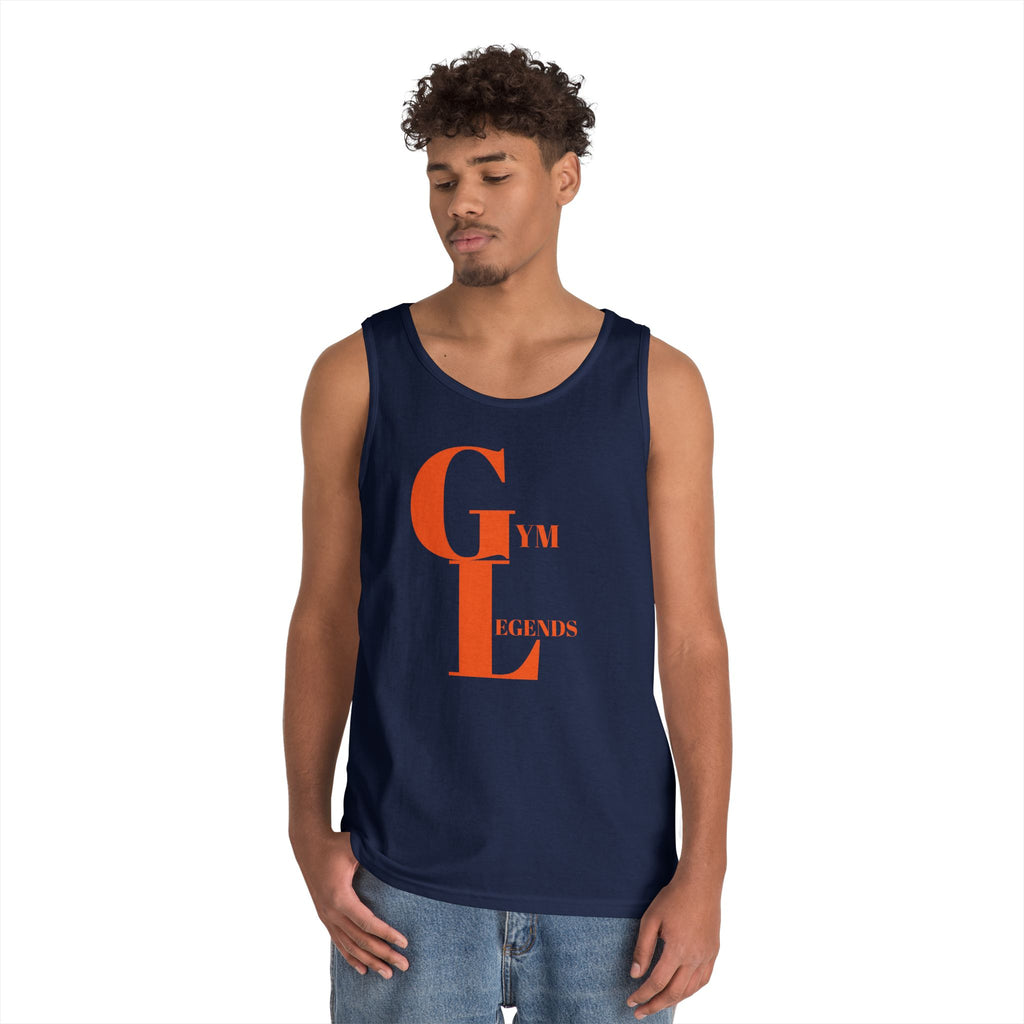 Gym Legends Tank Top — Minimalist Fitness Graphic Tank