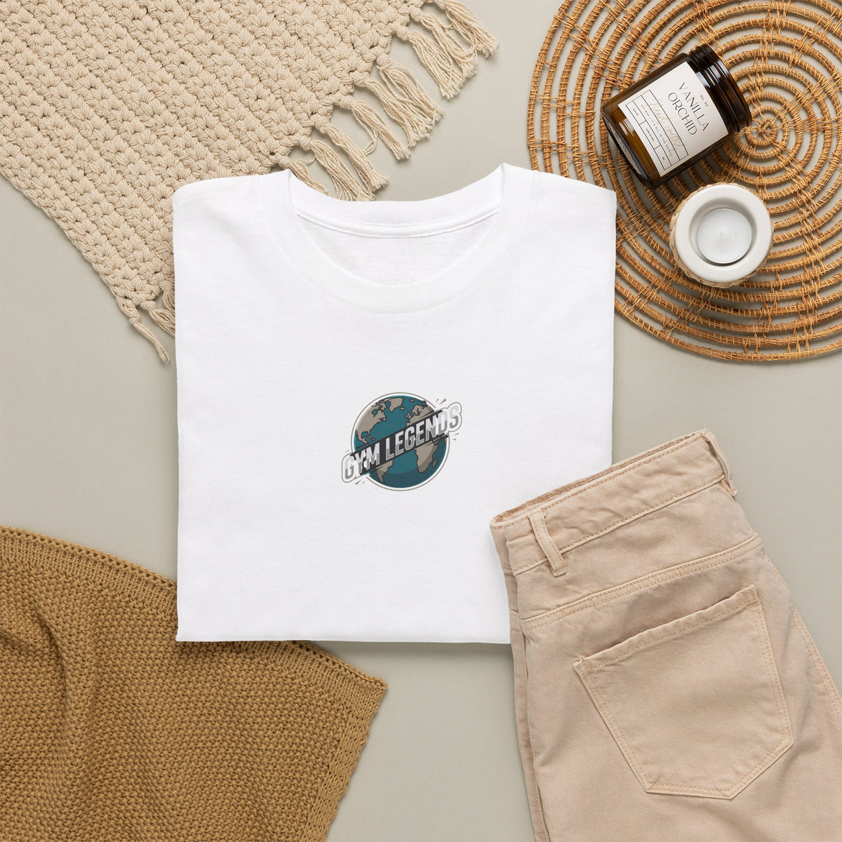 Vintage Surf Logo Tee — Minimal Ocean Graphic T-Shirt