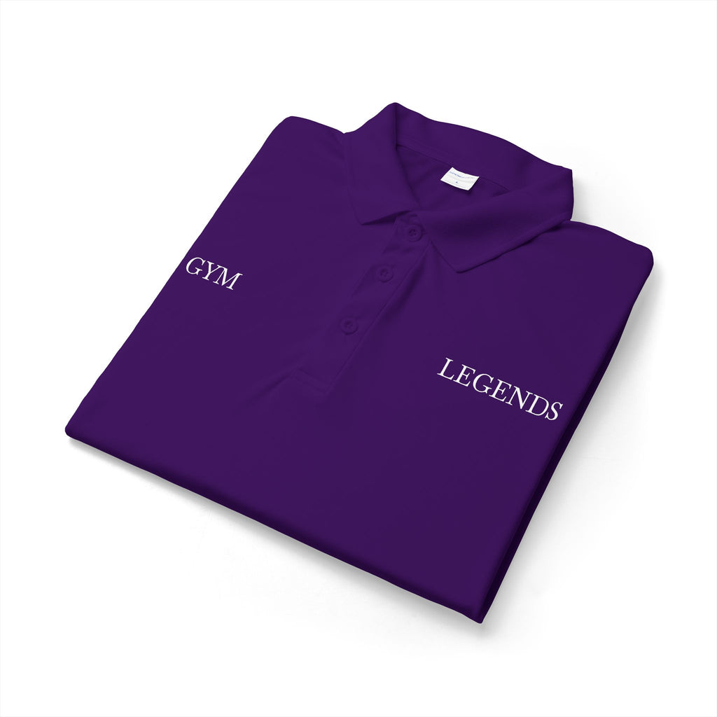 Gym Legends Polo Shirt — Embroidered Performance Golf Polo