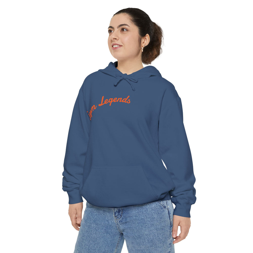 Gym Legends Hoodie — Script Logo Athletic Pullover