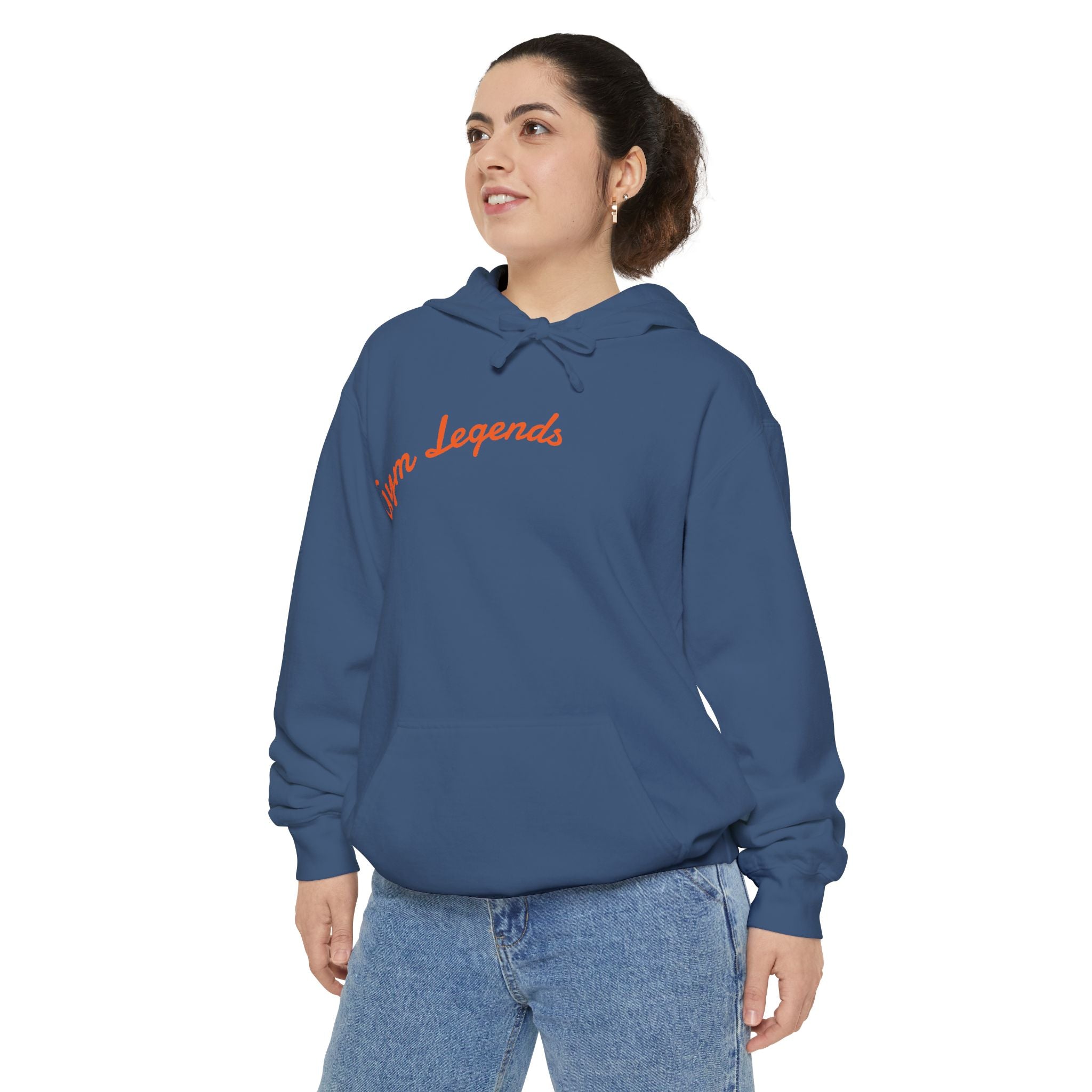 Gym Legends Hoodie — Script Logo Athletic Pullover