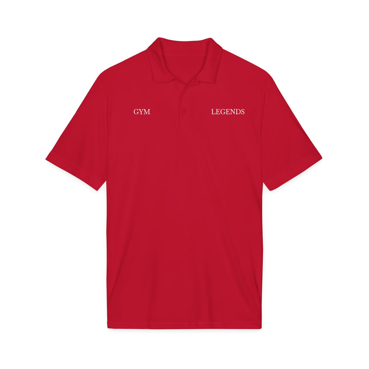 Gym Legends Polo Shirt — Embroidered Performance Golf Polo