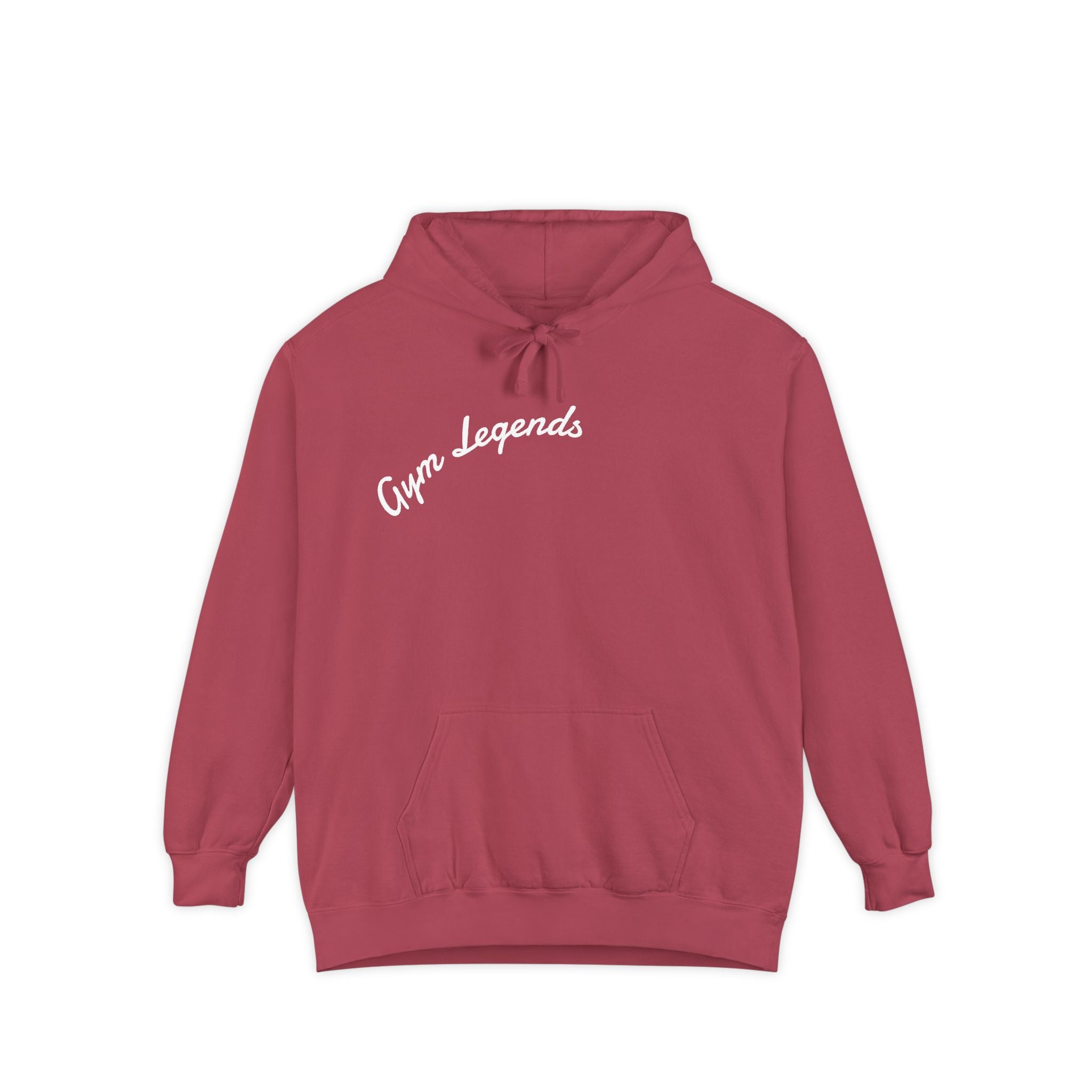 Gym Legends Hoodie — Script Logo Athletic Pullover