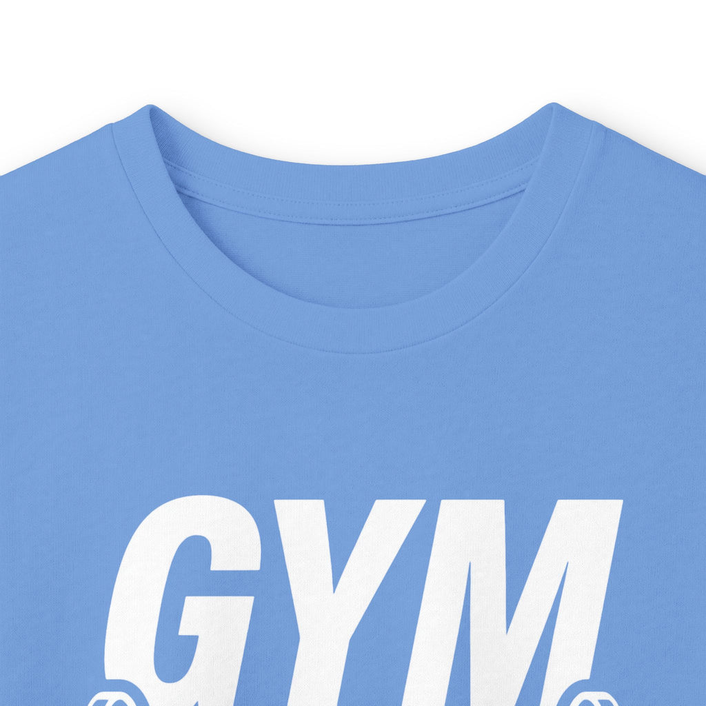 Gym Legends Long Sleeve Tee — Athletic Workout Shirt with Barbell Graphic