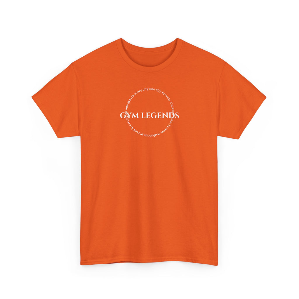 Gym Legends T-Shirt — Minimal Gym Logo Tee
