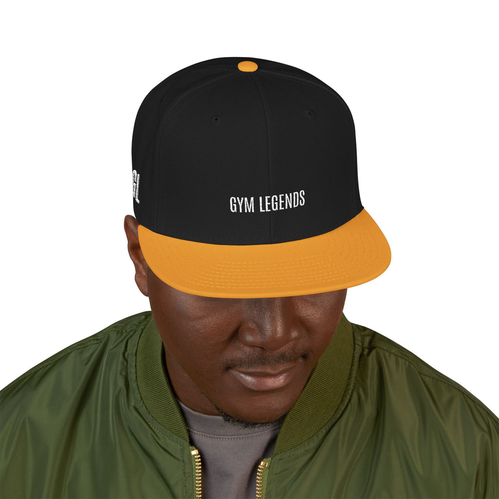 Gym Legends 'GRANDS' Snapback Hat — Classic Flat-Brim Streetwear Cap
