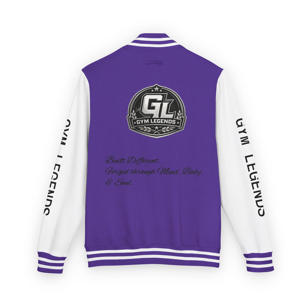 Gym Legends Varsity Jacket — Built Different Edition