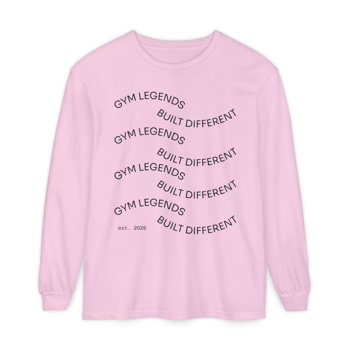 Gym Legends "Built Different" Long Sleeve Tee