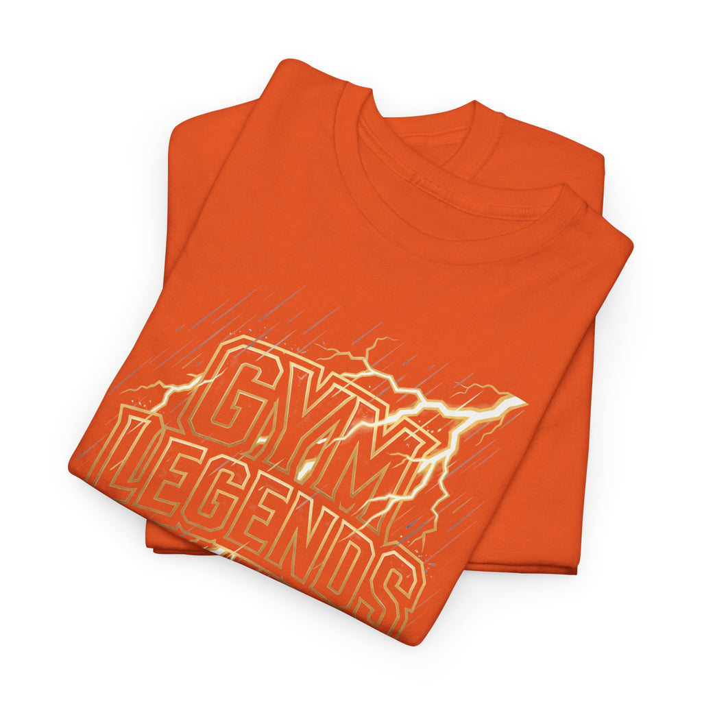 Gym Legends T‑Shirt — Retro Flame Athletic Tee