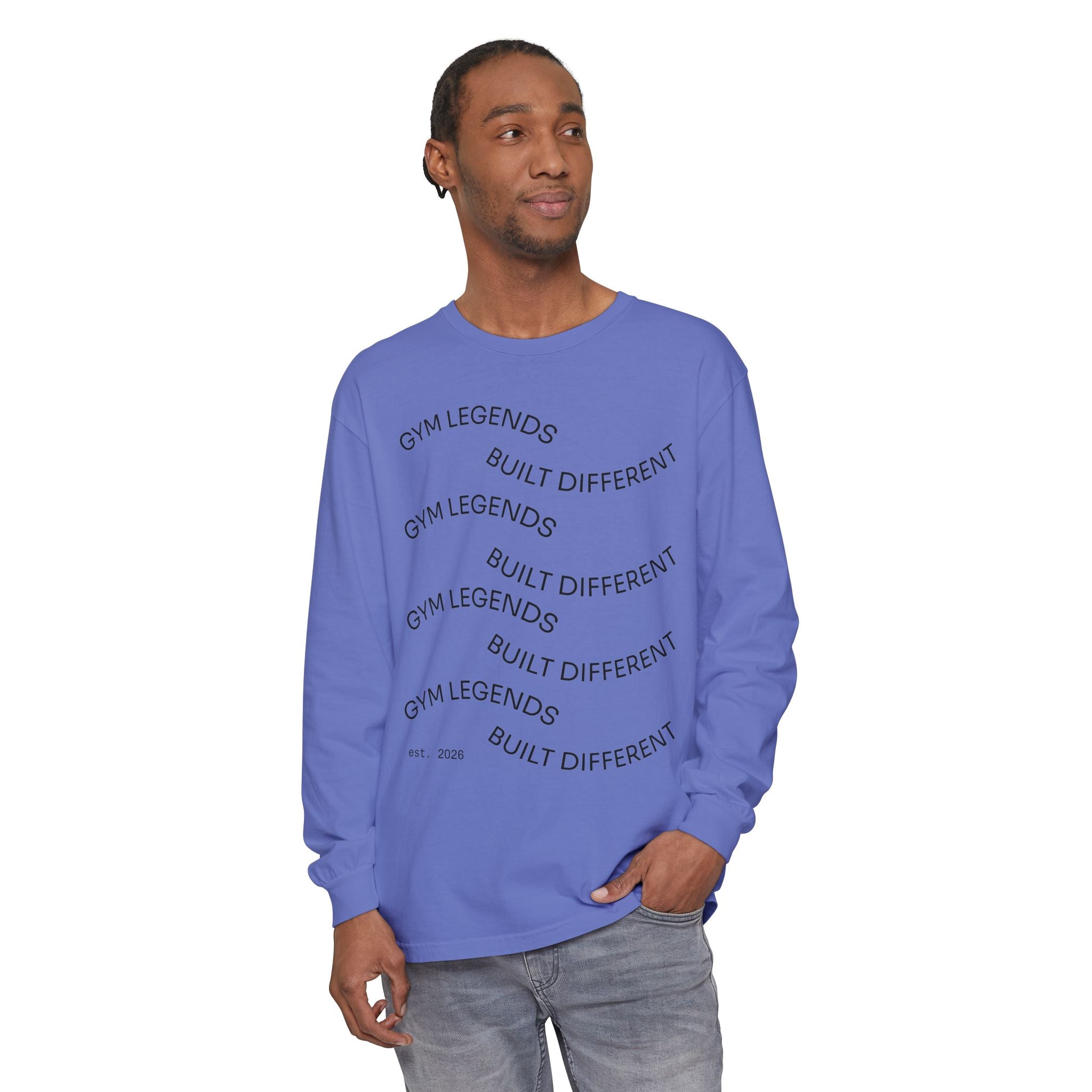 Gym Legends "Built Different" Long Sleeve Tee