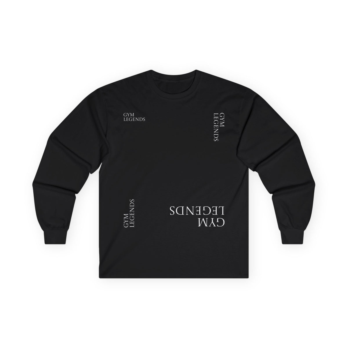 Minimalist 'Civil Legends' White Long Sleeve Tee