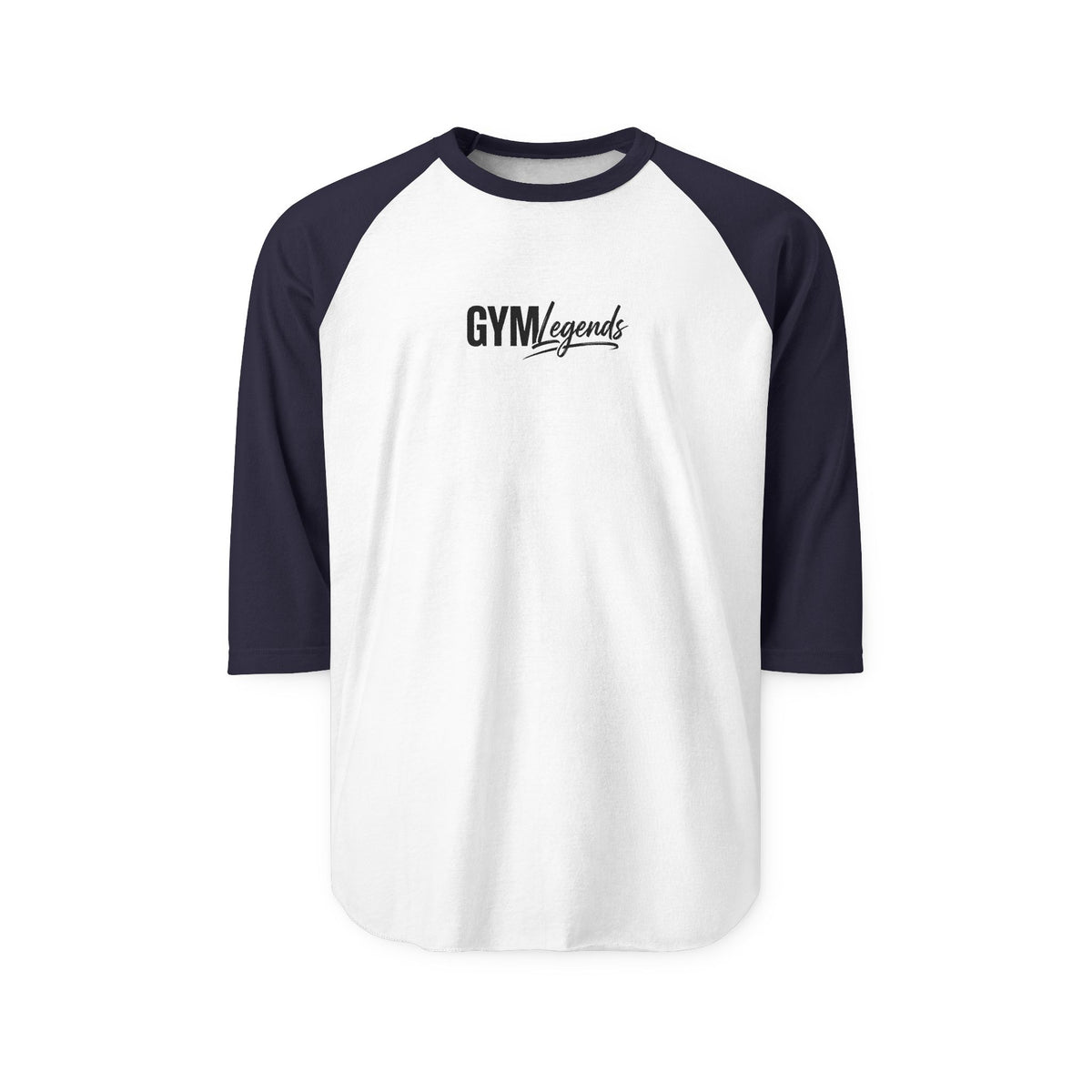 Gym Legends Raglan Shirt — 3/4 Sleeve Athletic Tee