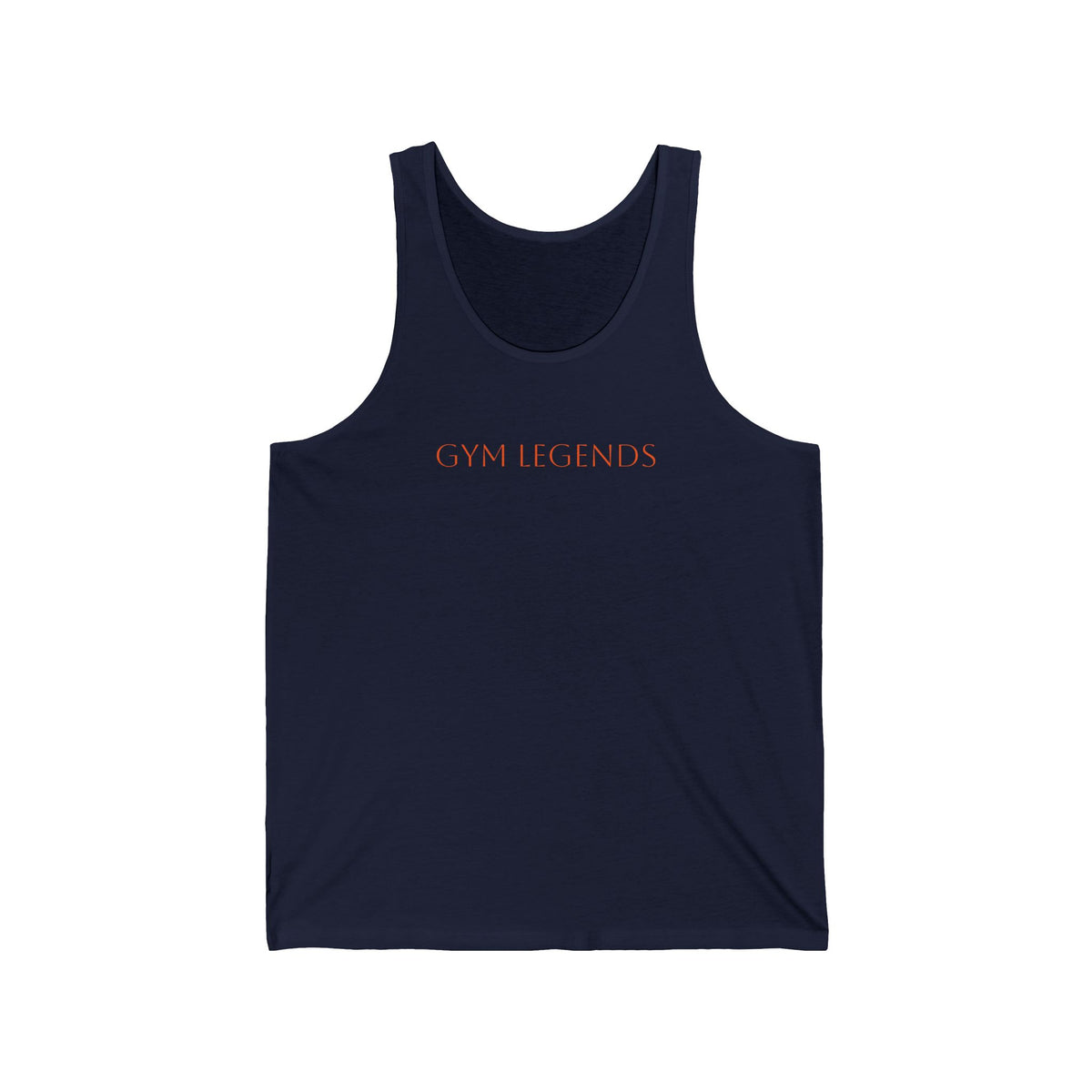 Gym Legends Tank Top — Minimal Fitness Workout Jersey