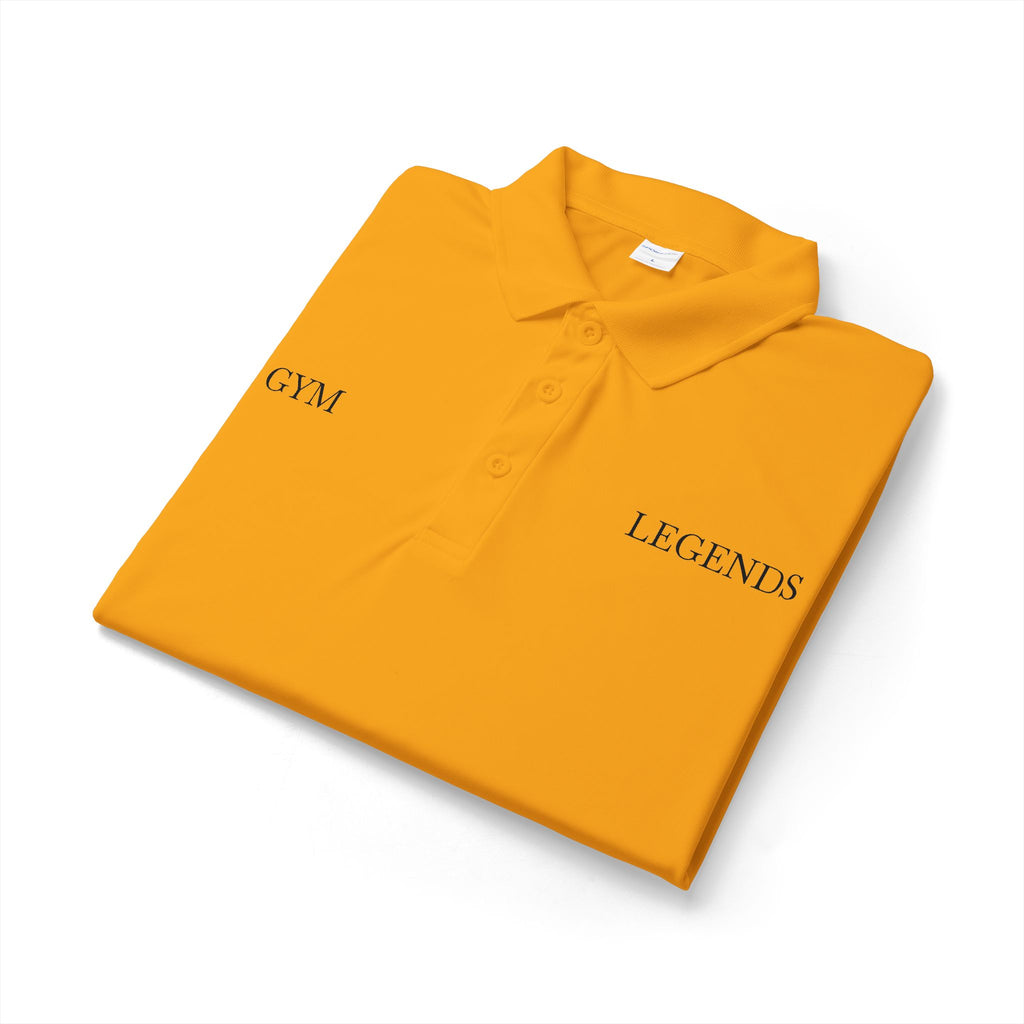 Gym Legends Polo Shirt — Embroidered Performance Golf Polo