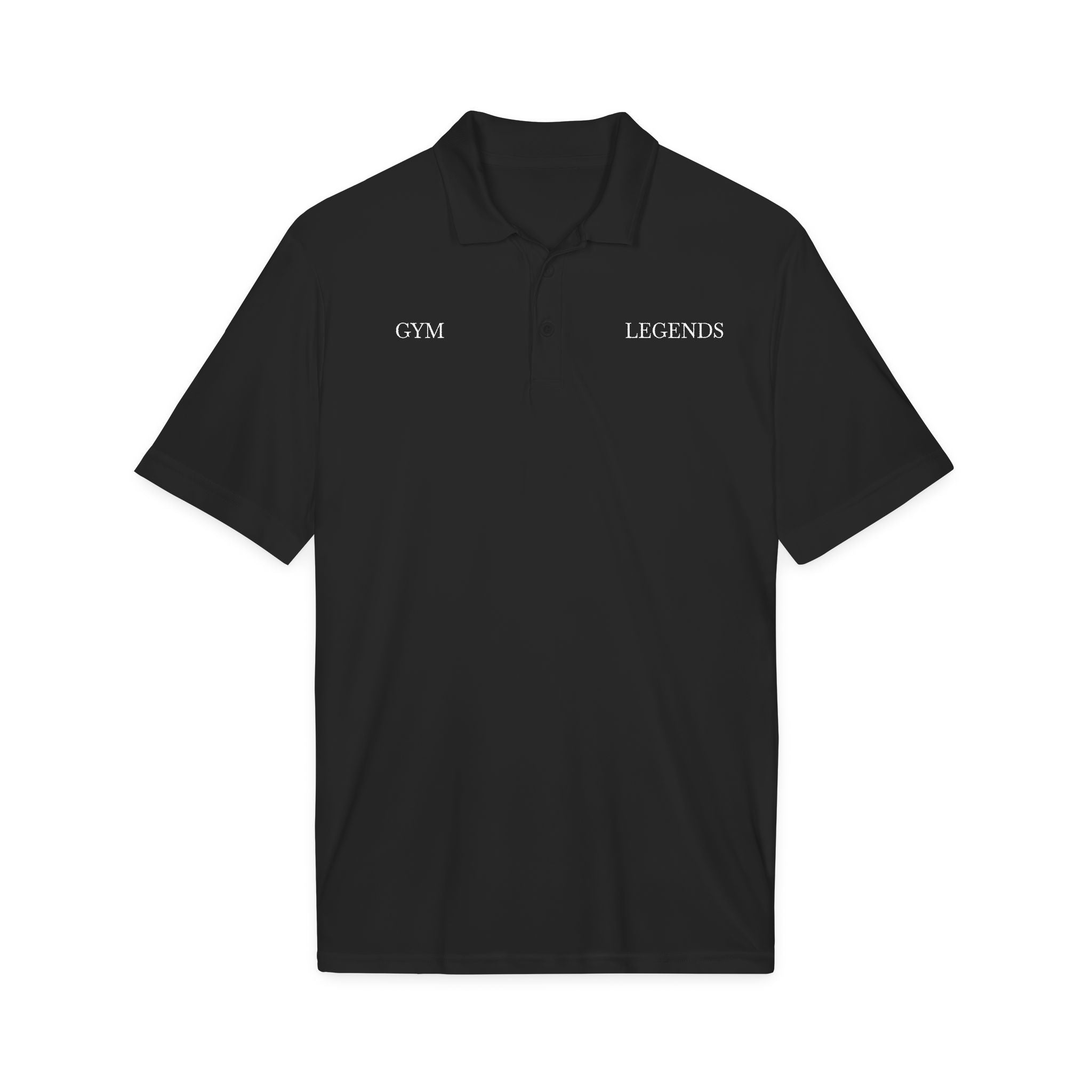 Gym Legends Polo Shirt — Embroidered Performance Golf Polo