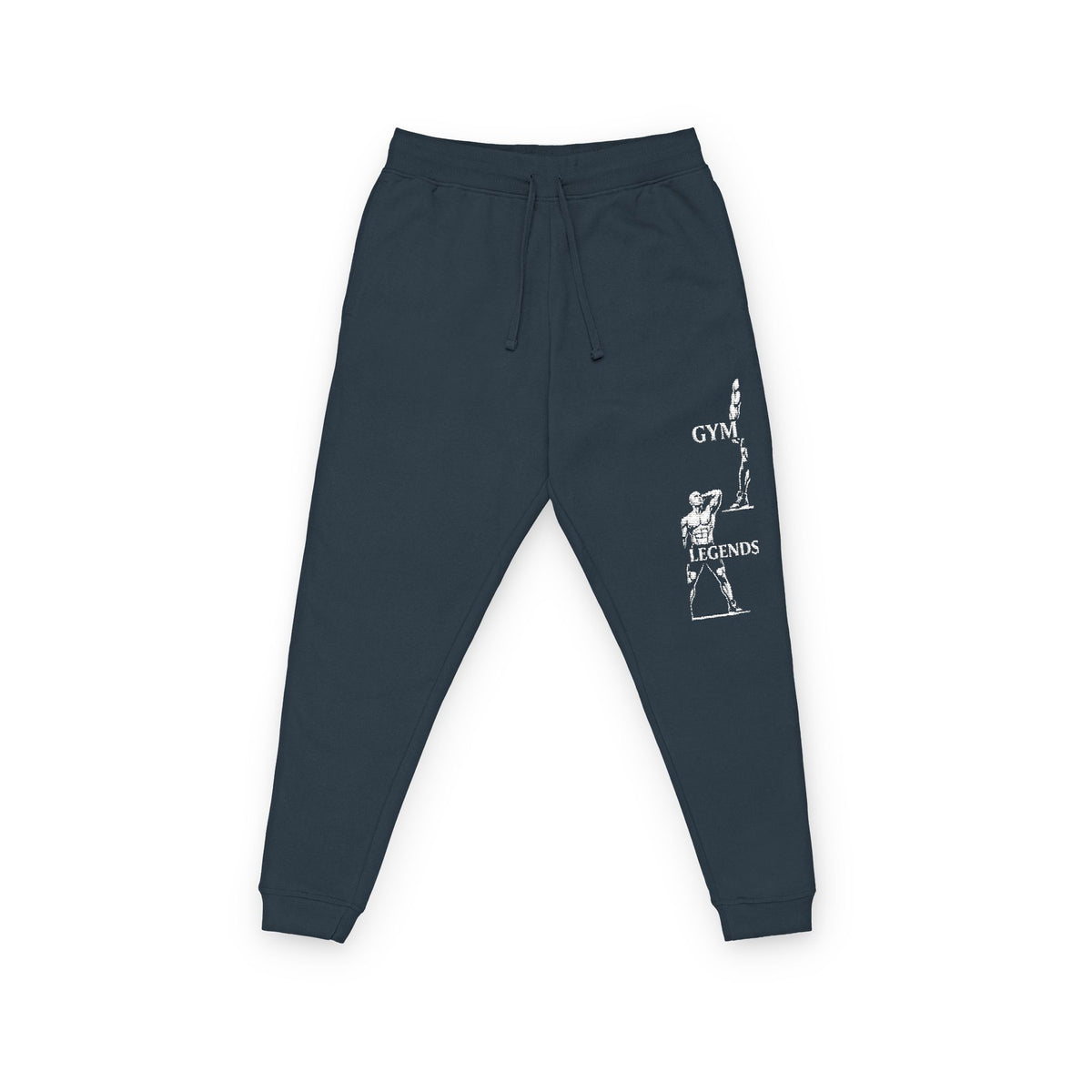 Embroidered Floral Script Joggers – Casual Streetwear Sweatpants