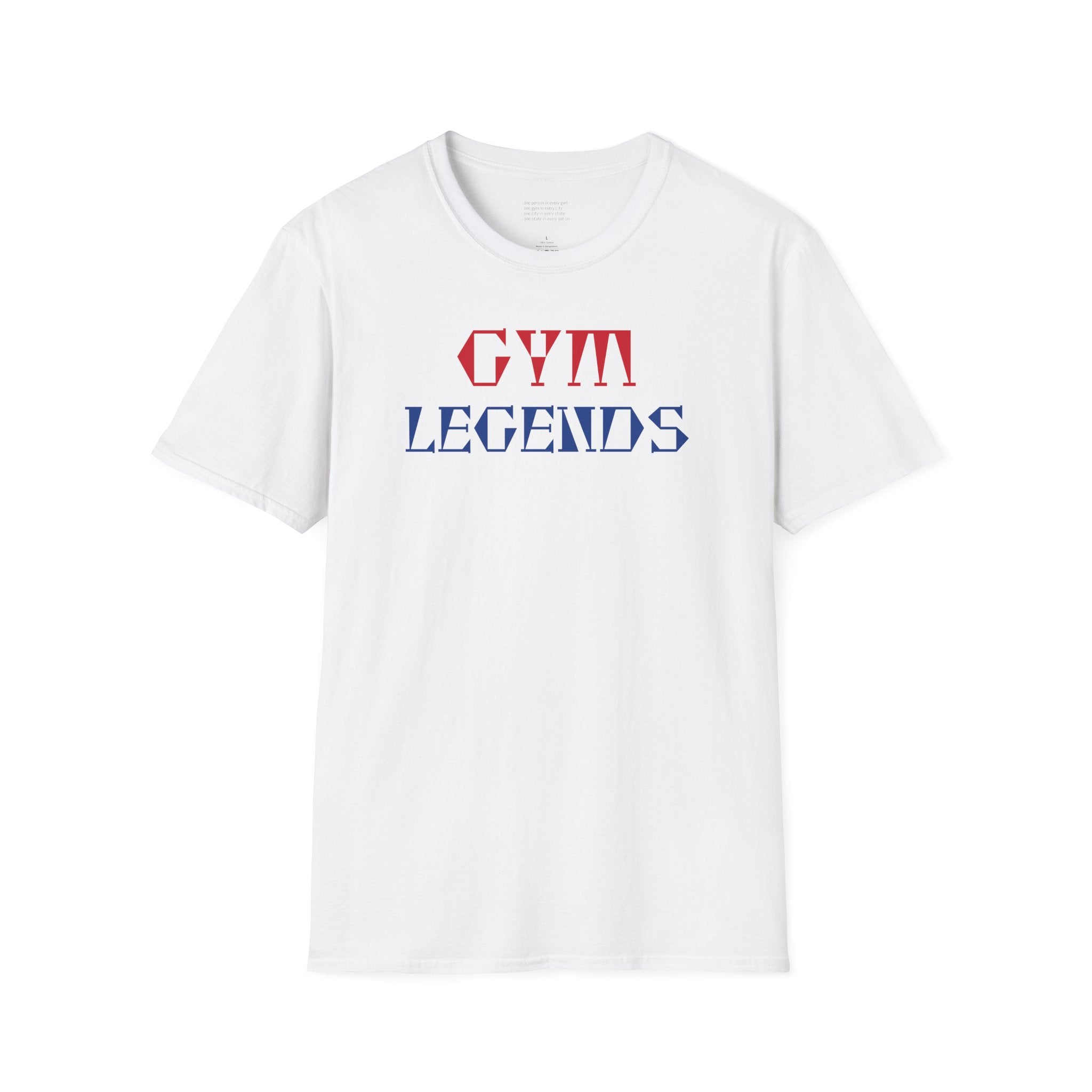 Gym Legends T-Shirt — Retro Patriotic Fitness Tee