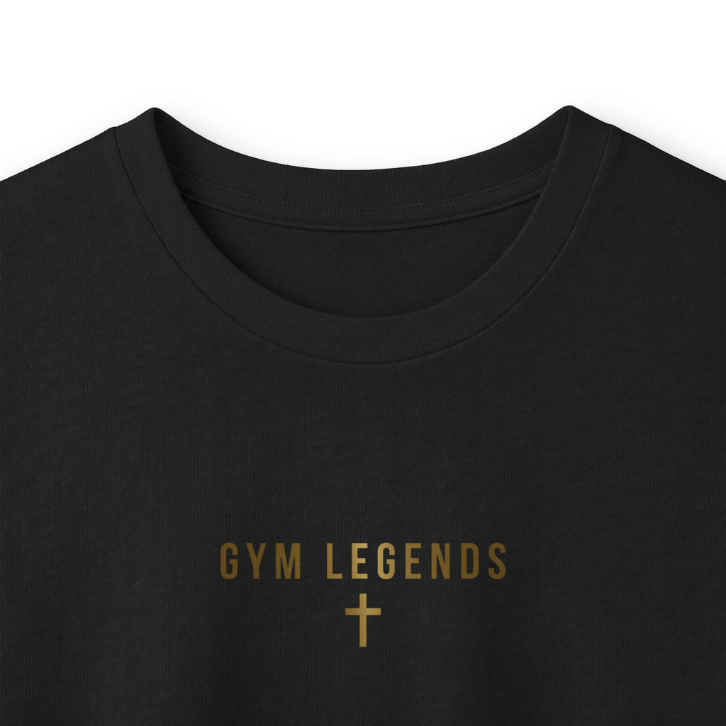 Gym Legend Long Sleeve Tee — Minimal Cross Fitness Shirt
