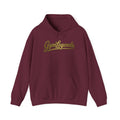 Gym Legends Hoodie — Retro Script Fitness Sweatshirt