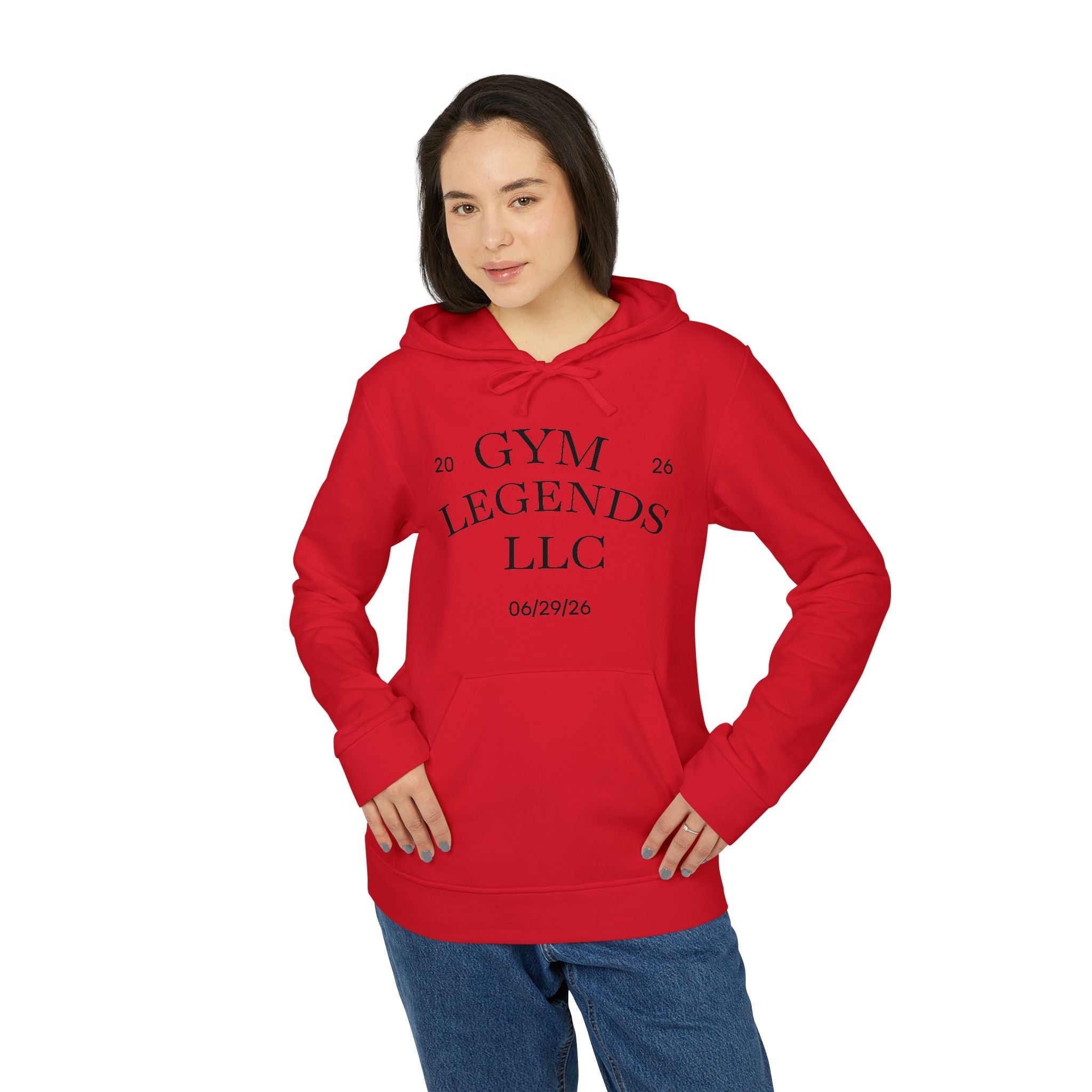Gym Legends LLC Hoodie — 'Gym Legends LLC 06/29/26' Athletic Pullover