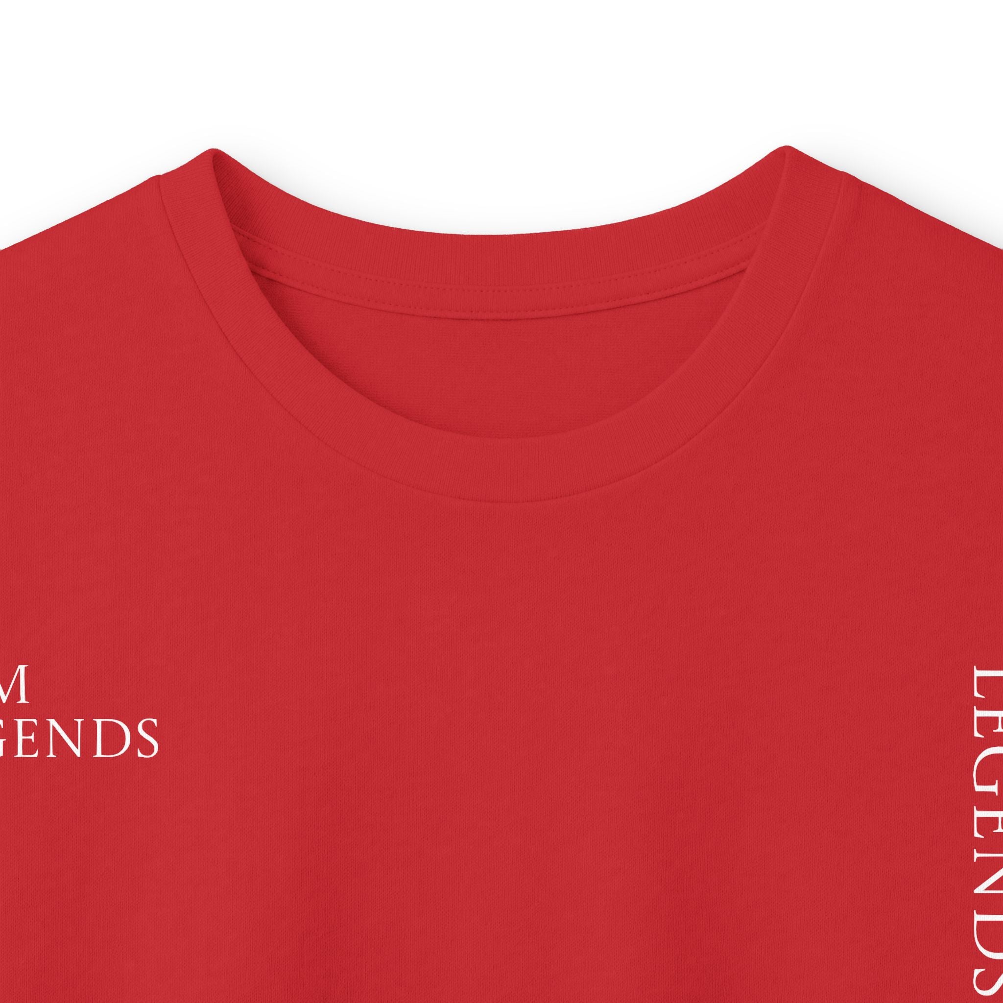 Minimalist 'Civil Legends' White Long Sleeve Tee