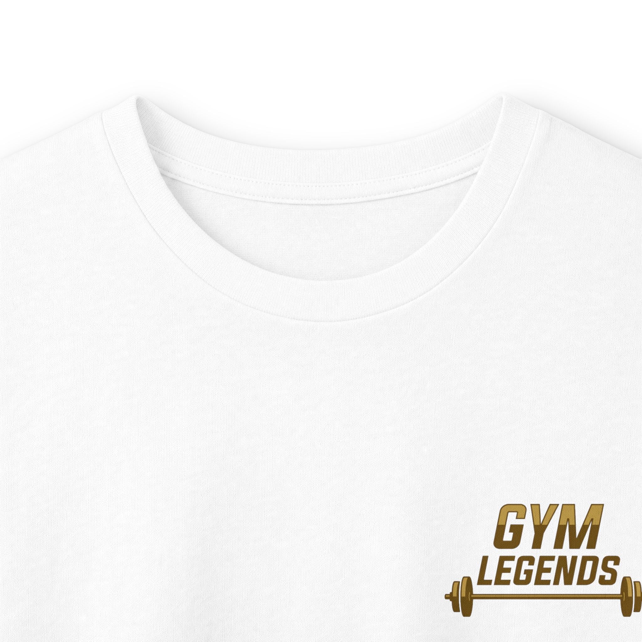 Gym Legends Long Sleeve Tee — Minimal Fitness Logo Shirt
