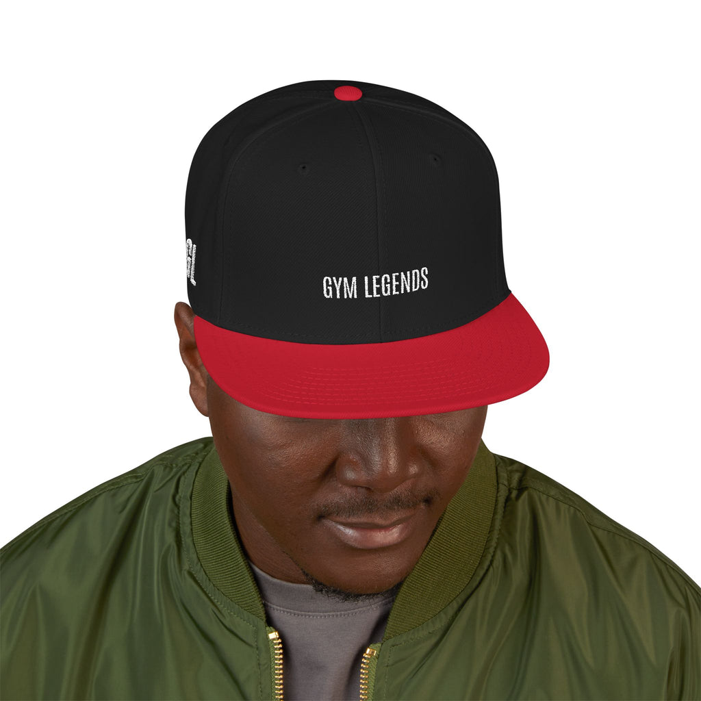 Gym Legends 'GRANDS' Snapback Hat — Classic Flat-Brim Streetwear Cap