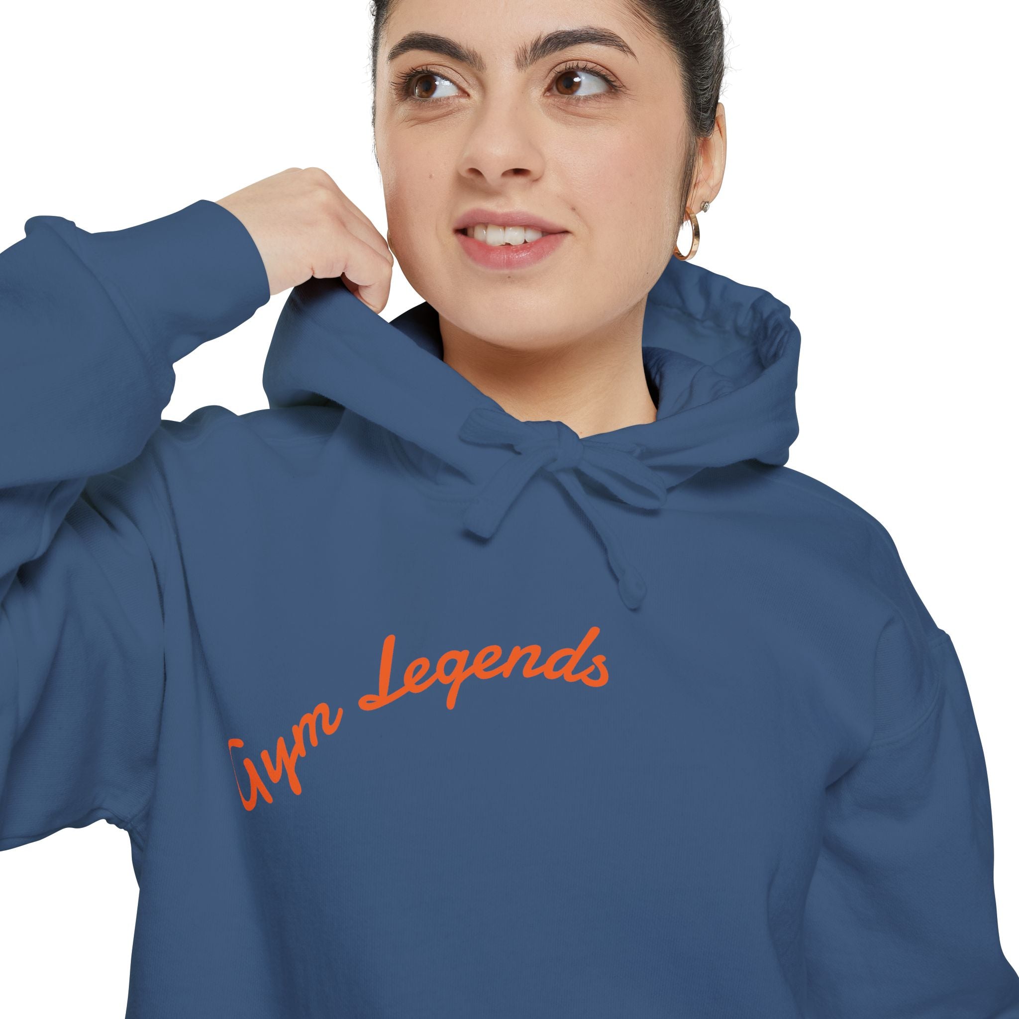 Gym Legends Hoodie — Script Logo Athletic Pullover