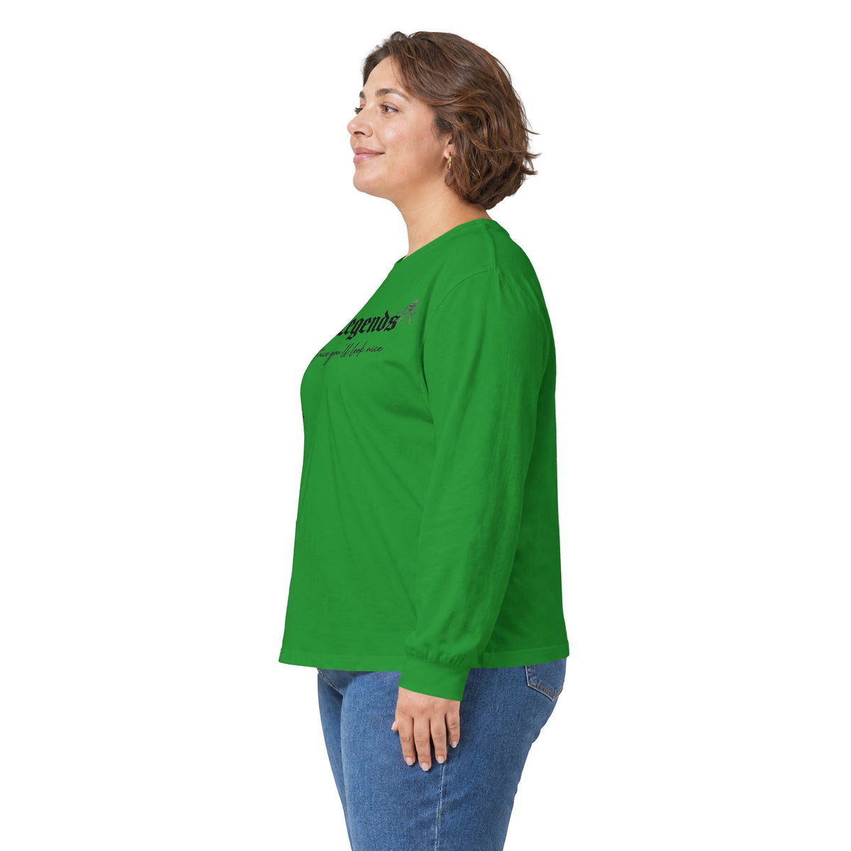 Gym Legends Long Sleeve Tee — 'If you act now you’ll look nice' Athletic Workout Shirt