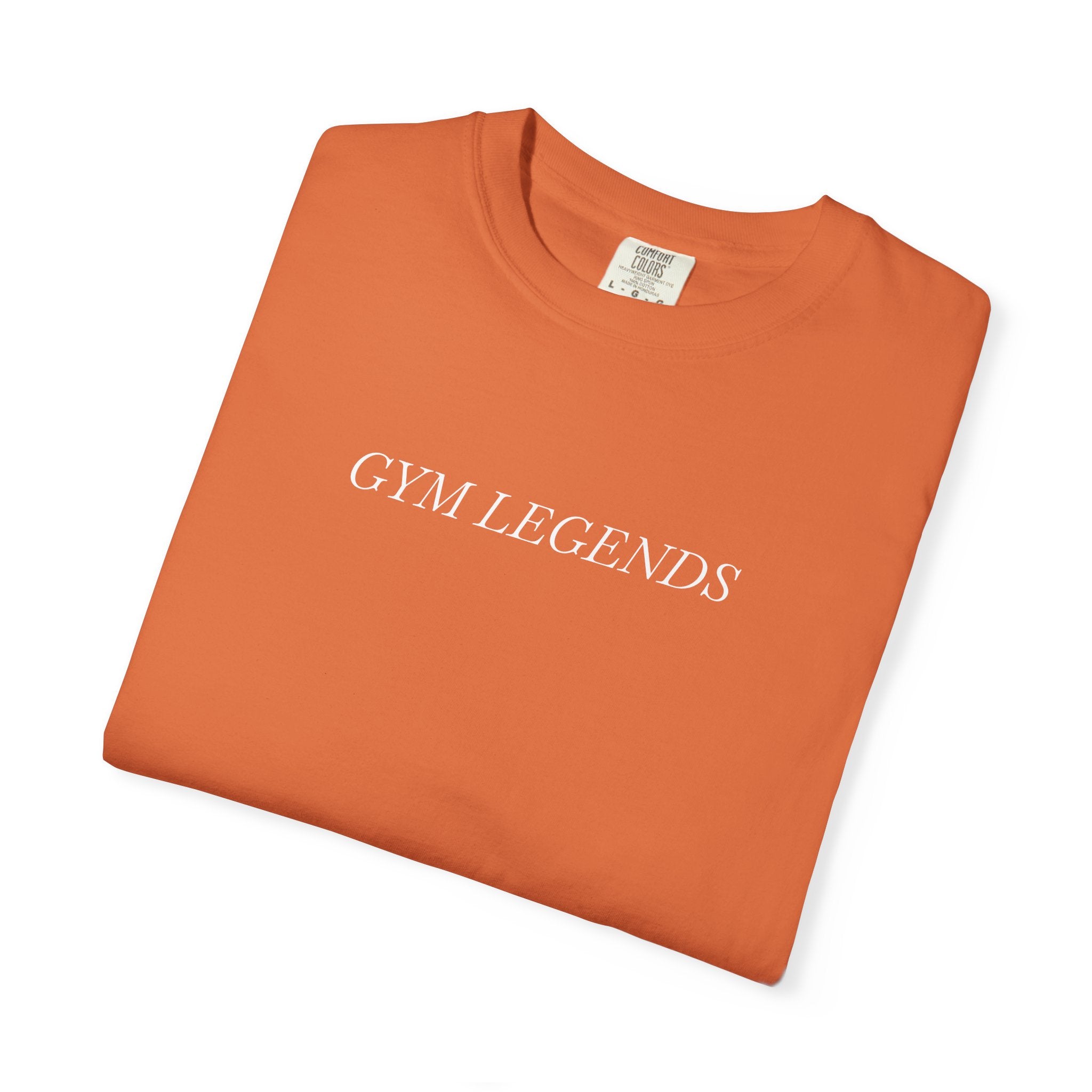 Gym Legends T-Shirt — Minimal Fitness Tee