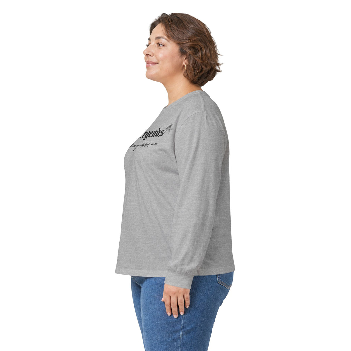 Gym Legends Long Sleeve Tee — 'If you act now you’ll look nice' Athletic Workout Shirt