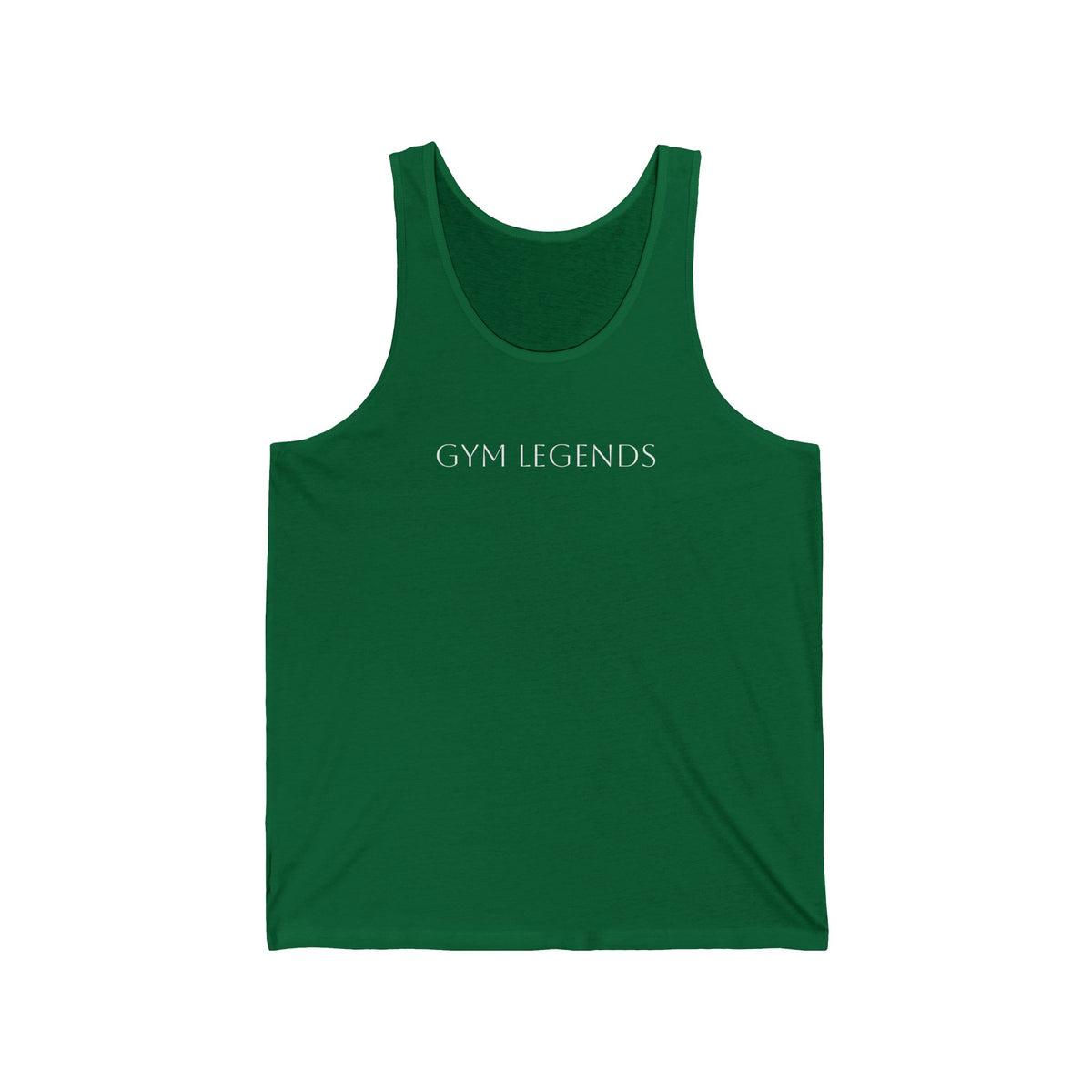 Gym Legends Tank Top — Minimal Fitness Workout Jersey