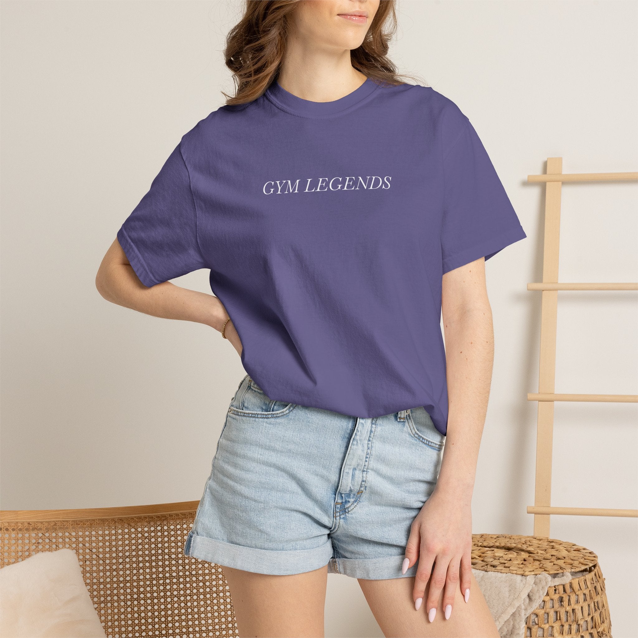 Gym Legends T-Shirt — Minimal Fitness Tee