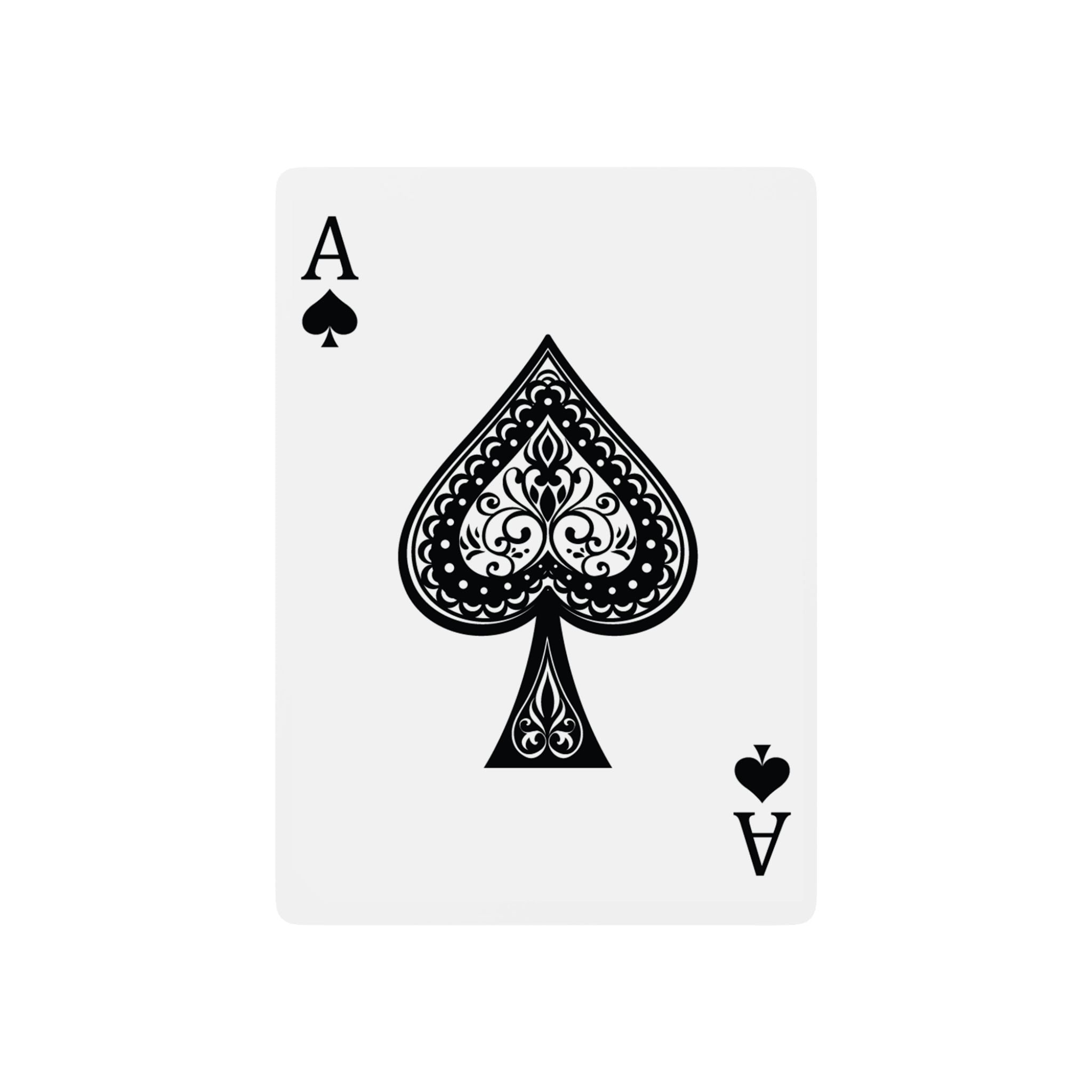 Poker Playing Cards — Gym Legends Branded Deck (Ace Spade Design)
