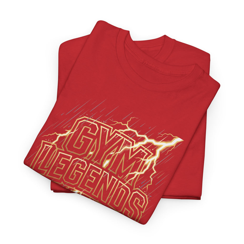 Gym Legends T‑Shirt — Retro Flame Athletic Tee