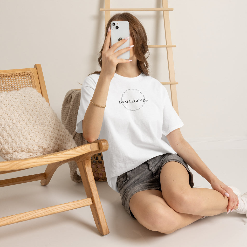 Gym Legends T-Shirt — Minimal Gym Logo Tee