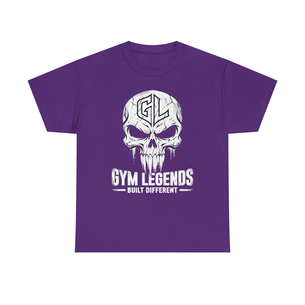 Gym Legends Skull T‑Shirt — Built Different Workout Tee