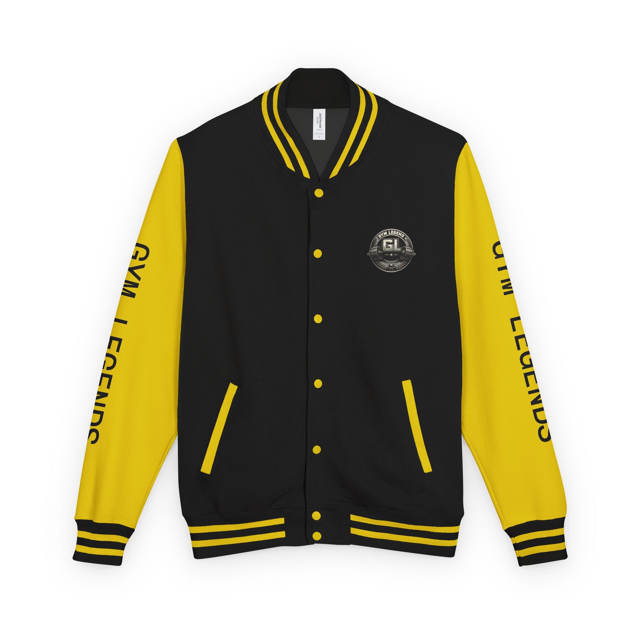 Gym Legends Varsity Jacket — Built Different Edition