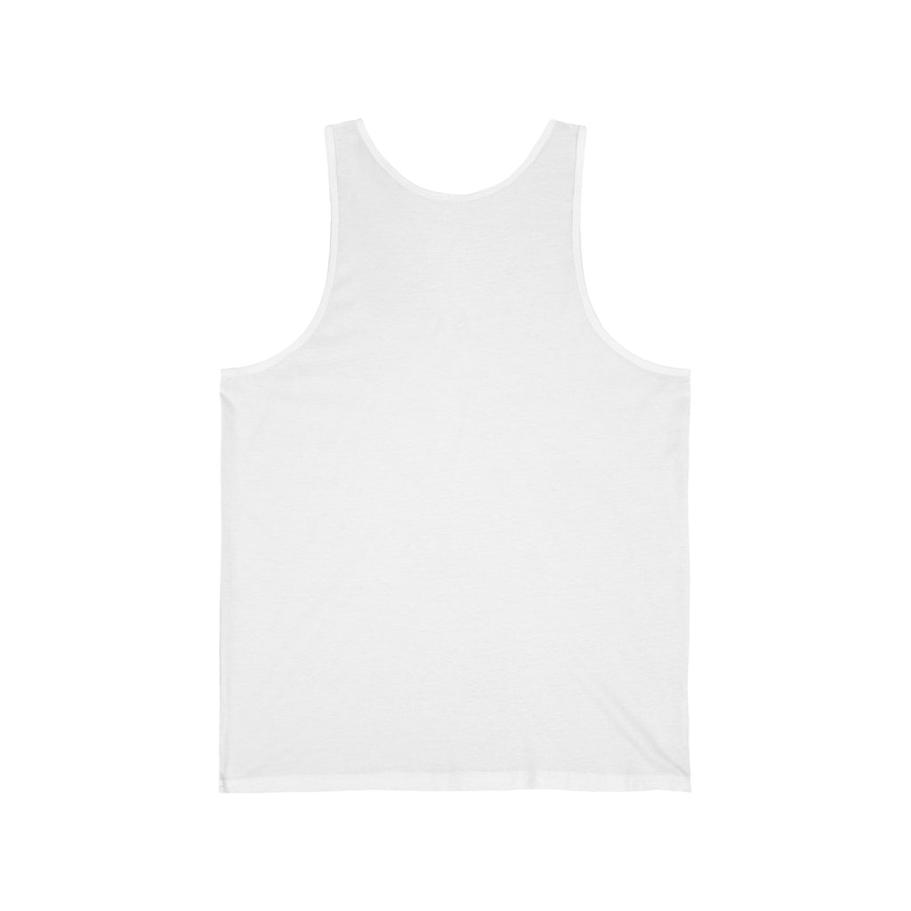 Minimalist 'Good Vibes' White Jersey Tank Top — Lightweight Summer Casual